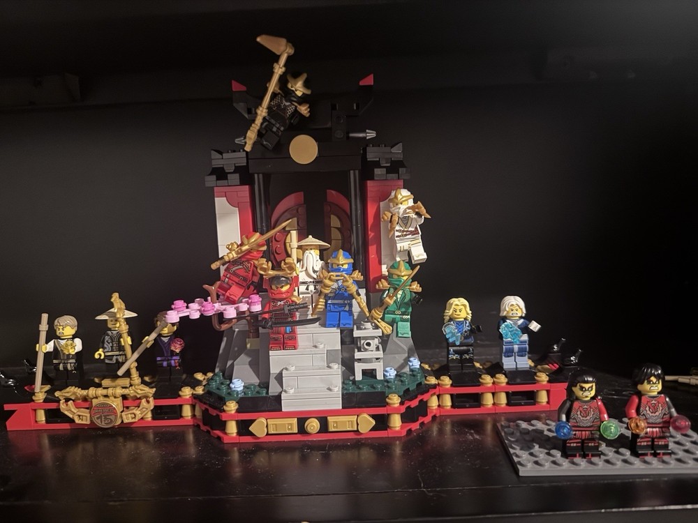 LEGO Ninjago 15th Anniversary Minifigure/ Acronix And krux Included