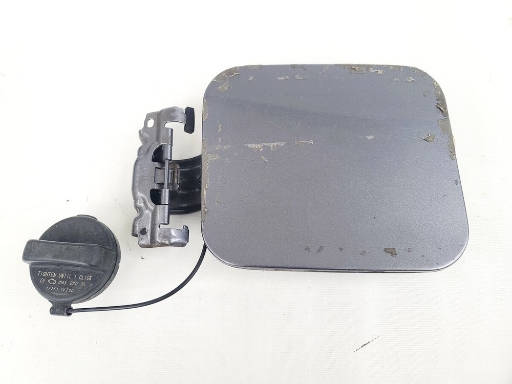 14-20 INFINITI Q50 GAS FUEL TANK FILLER DOOR LID COVER W/CAP BLACK ASSEMBLY OEM