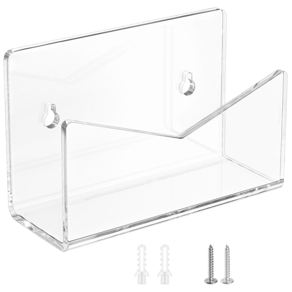 1 Set Mail Organizer Acrylic Desk Letter Holder Mail Letter Organizer Desktop