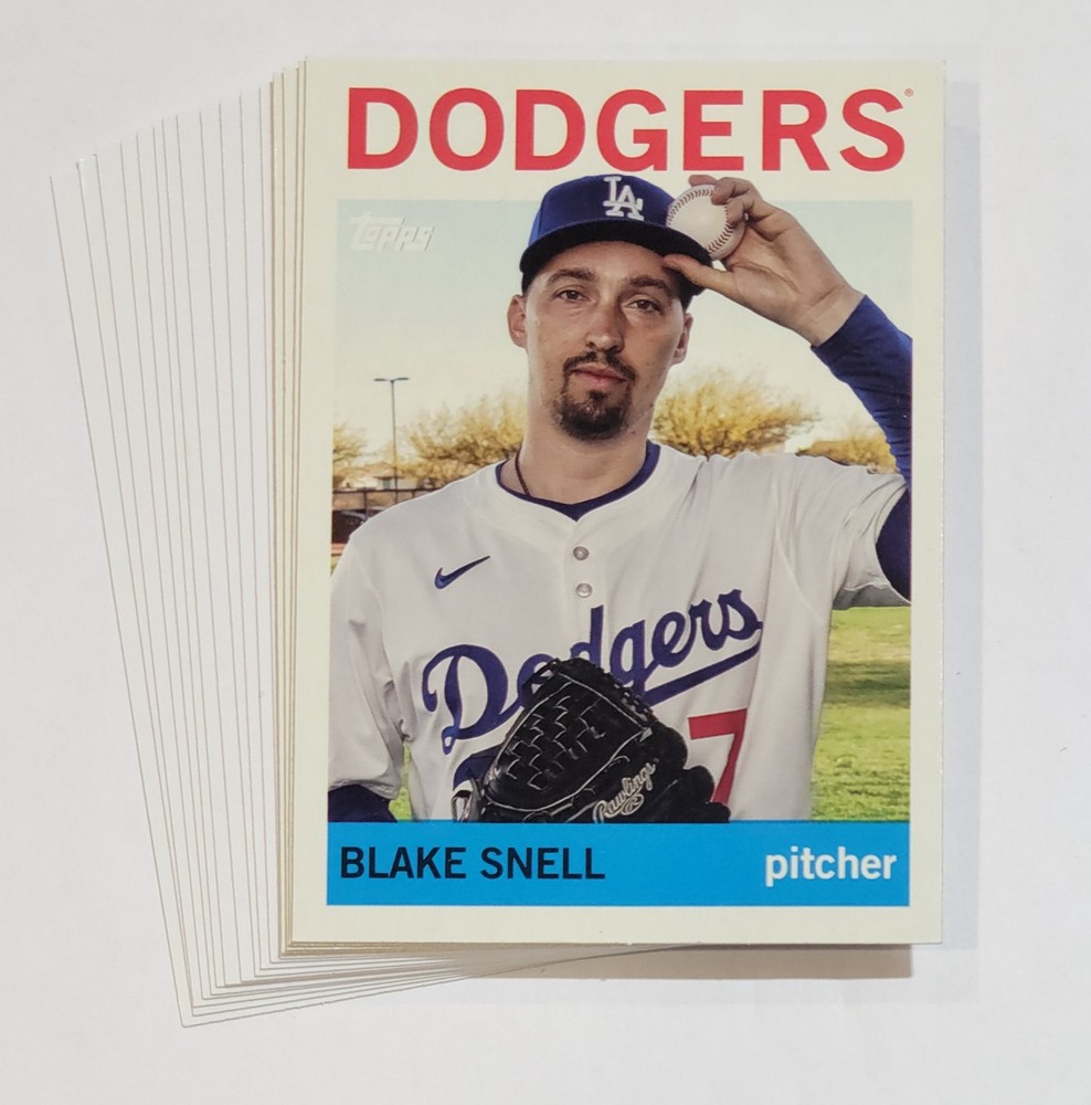 2025 Topps Archives - Los Angeles Dodgers Team Set (16 Cards)