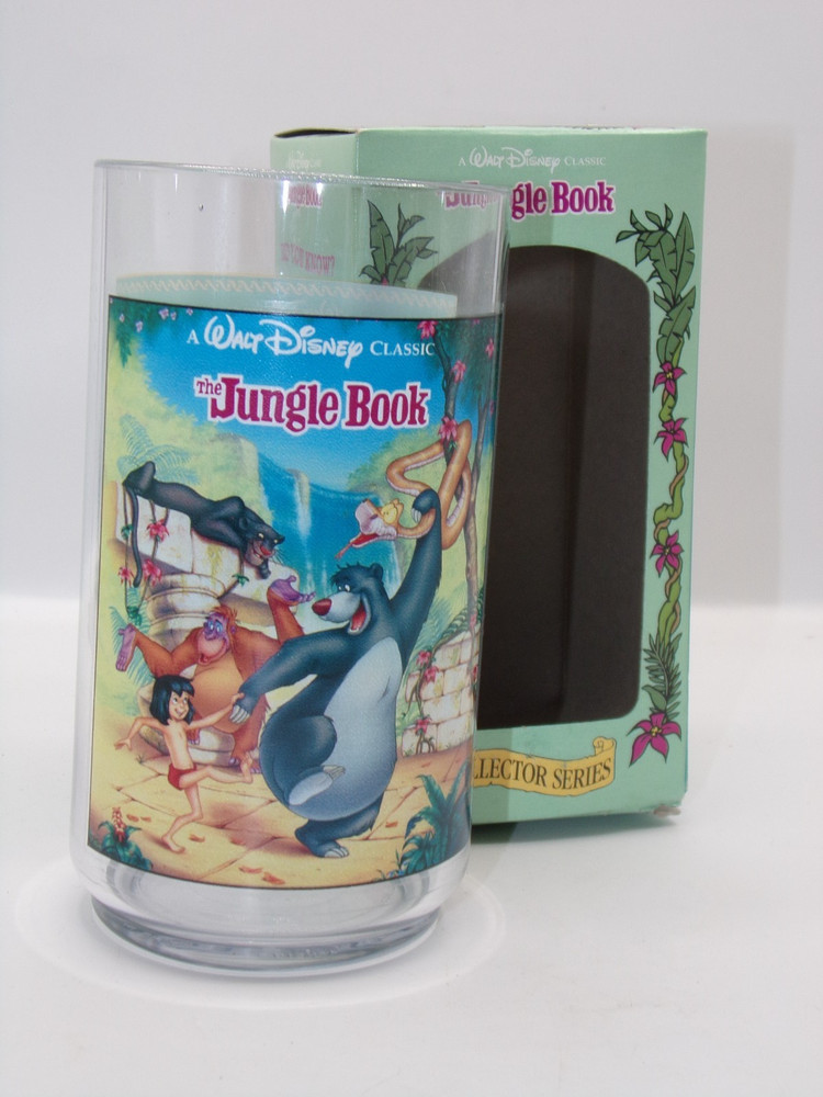 Vintage 1994 Walt Disney Burger King Collector Series The Jungle Book Cup