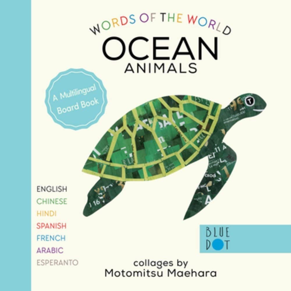 Ocean Animals (Multilingual Board Book) (Words of the World Series) by Maehara