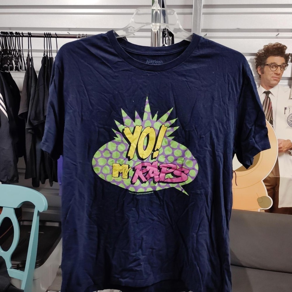 Mtv Raps 2017 Graphic Shirt Xl Retro Music Theme A276ed