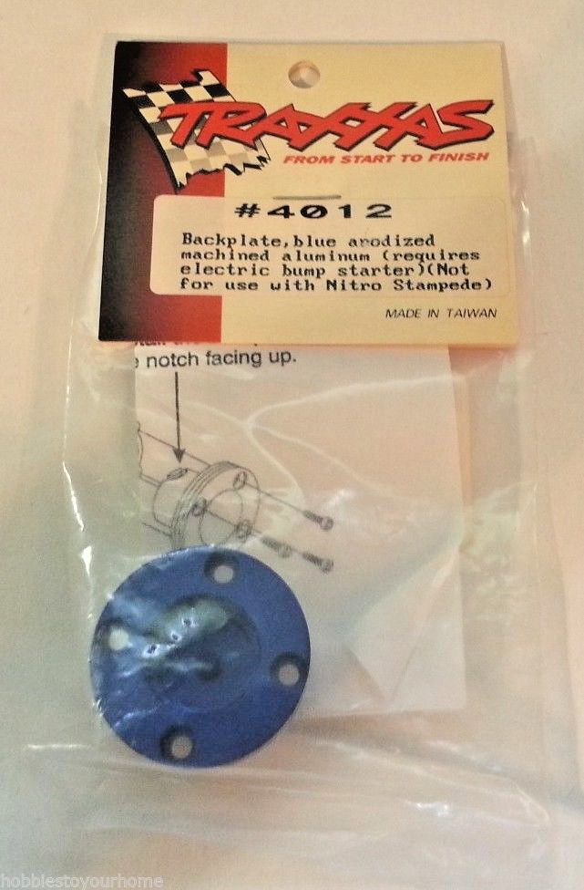 Upgrade Your RC with Traxxas Aluminum Back Plate TRX .12 Part 4012