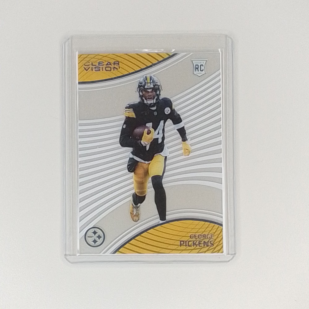 2022 Panini Chronicles - Clear Vision Rookies George Pickens #CVR-18 (RC)