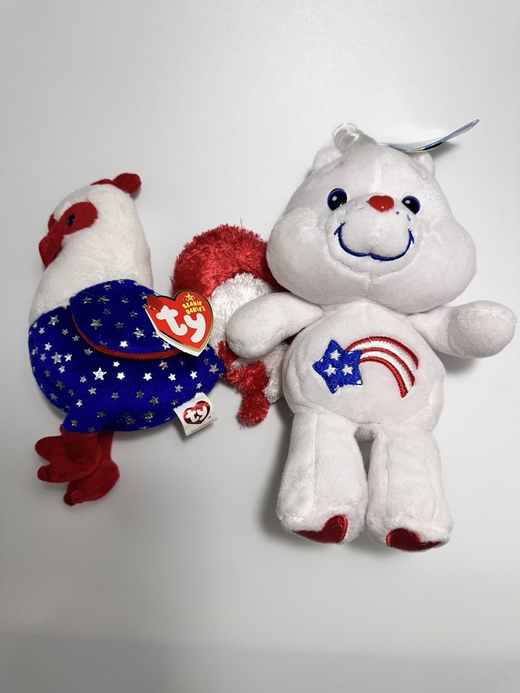 18D Care Bear Cousins 2002 & TY Homeland 2006 Plush