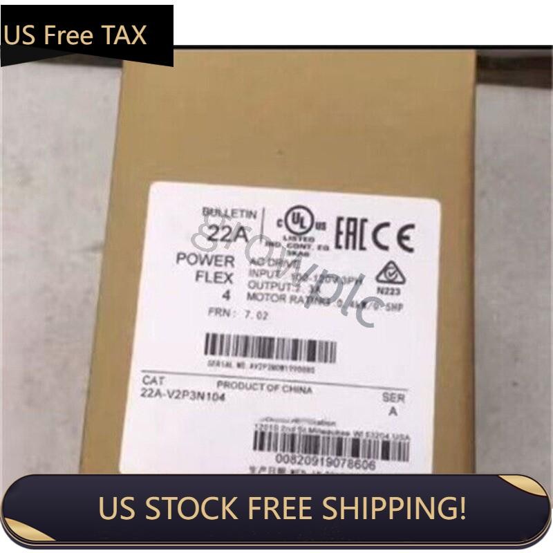 Brand  AB 22A-V2P3N104 PowerFlex 4 0.4 kW (0.5 Hp) AC Drive US Free Tax