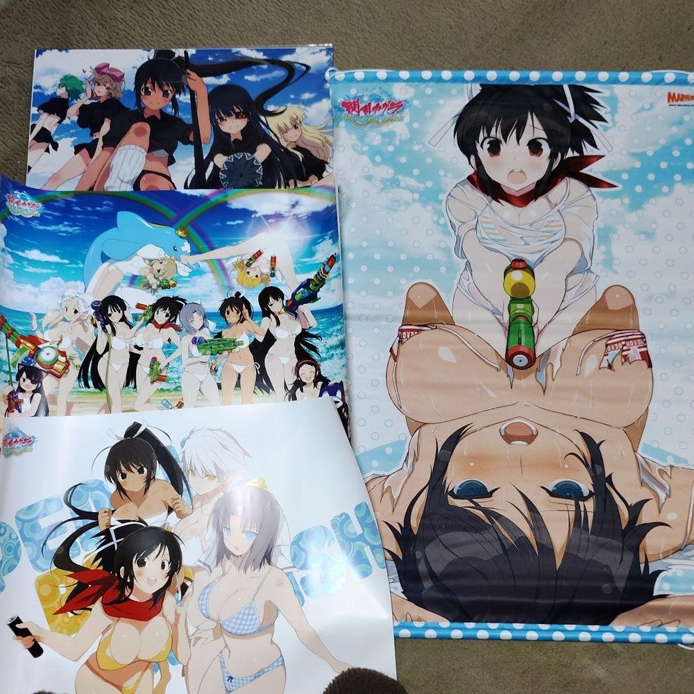 Senran Kagura Poster & Tapestry Set