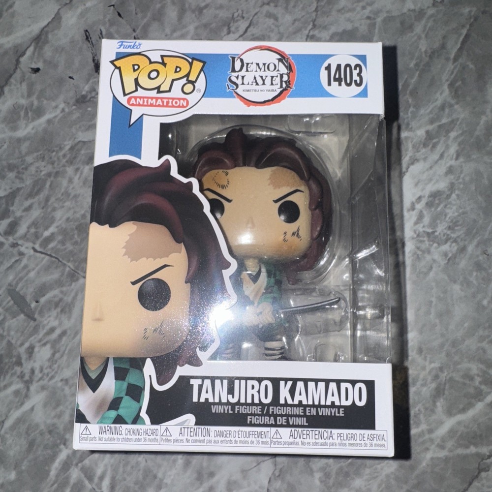 Funko Pop! Animation Demon Slayer Tanjiro Kamado Vinyl Figure #1403 New