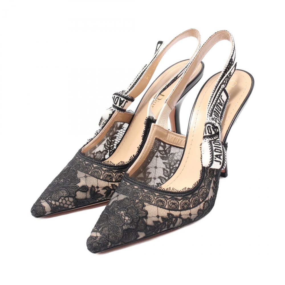 Christian Dior J'ADIOR Slingbacks Pumps sandals mules #39 KCV029FLL90039 Fabric