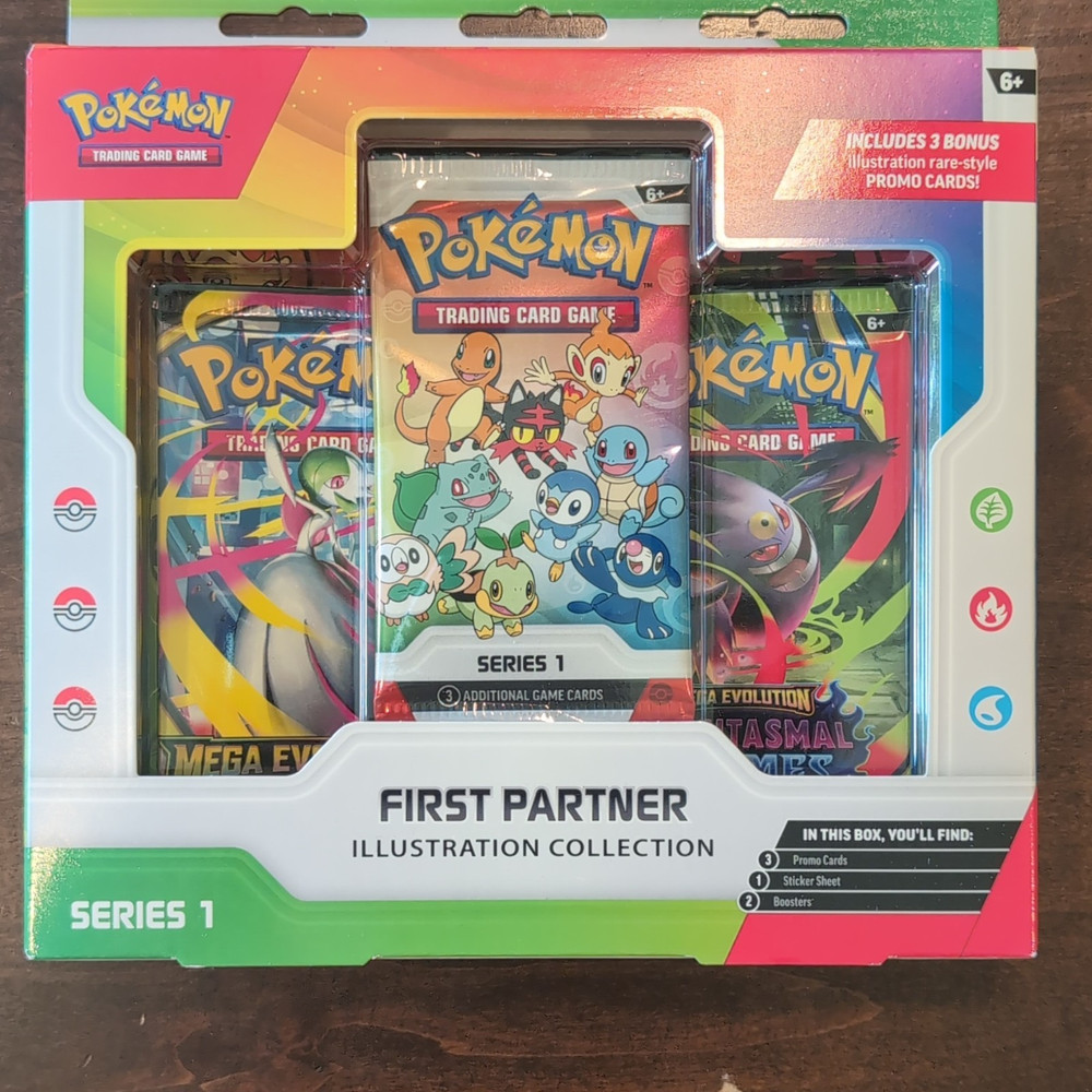 Pokemon TCG: First Partner Illustration Collection Series 1 Sealed
