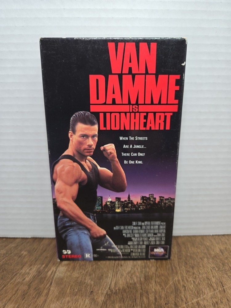 Lionheart (VHS, 1991) Jean-Claude Van Damme, Tested