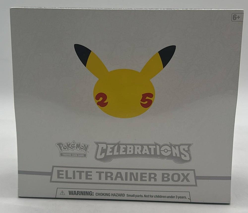 Pokemon TCG Celebrations Elite Trainer Box SEALED ETBPROBSTEIN123 is actively accepting CONSIGNMENTS !!