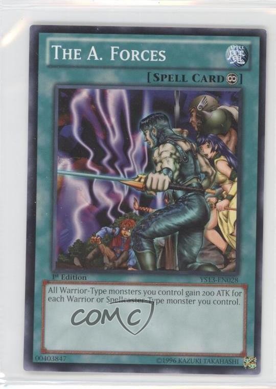 A Forces 1st Ed YuGiOh Starter Deck 13 Super Starter V for Victory 6k8