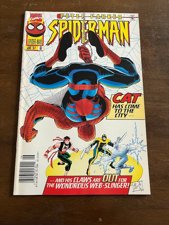 Spider-Man # 81 Vf/Nm Newsstand Copy Marvel Comics 1997 John Romita Jr