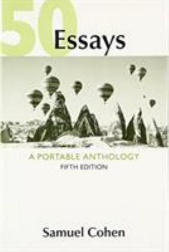 50 Essays: A Portable Anthology by Cohen, Samuel, Acceptable Book