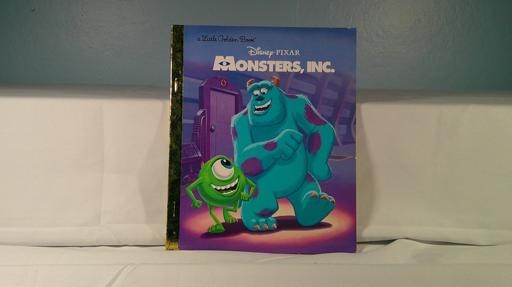 Monsters Inc Little Golden Book  Disney Pixar Monsters