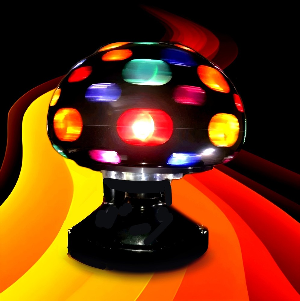 Disco Light! Multi-Color Sound Mushroom 1989 Tanaka