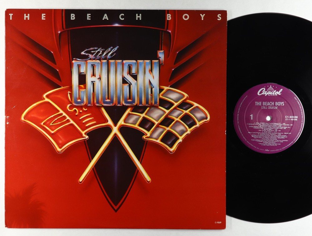 Beach Boys - Still Cruisin' LP - Capitol VG+