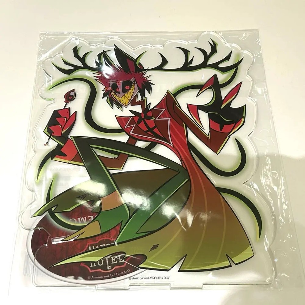 Hazbin Hotel Alastor Radio Demon Big Acrylic Stand Figure POP-UP Limited NEW FS