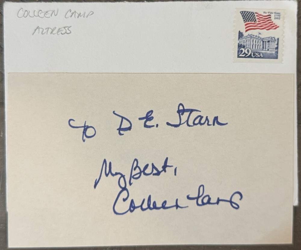 Colleen Camp Signed 3
