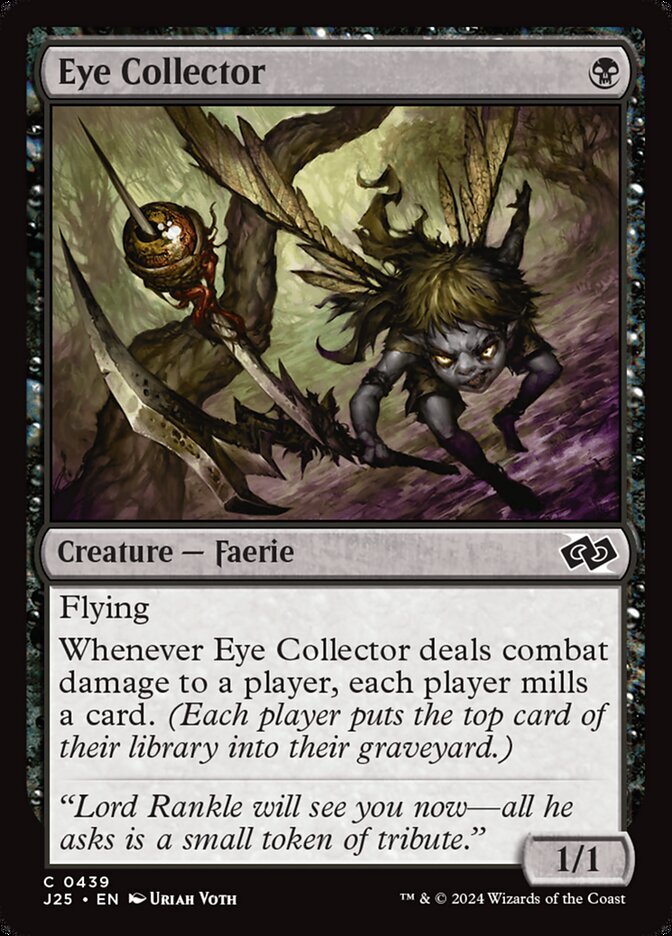 MTG Magic the Gathering Eye Collector (439/779) Foundations Jumpstart LP