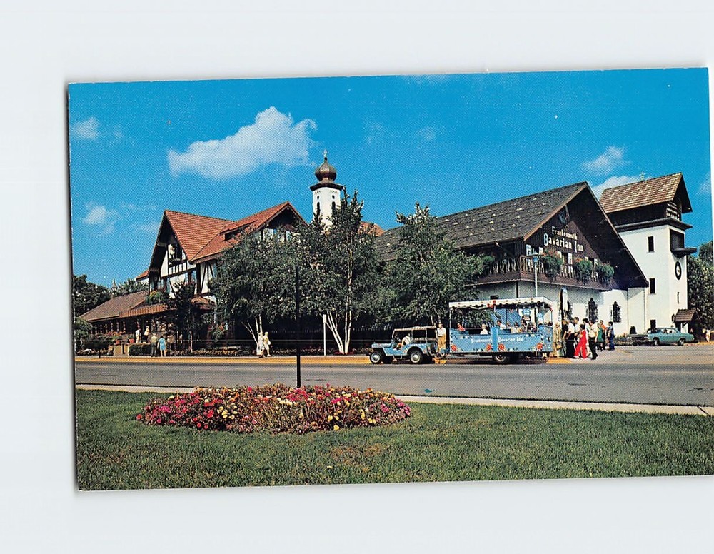 Postcard Frankenmuth Bavarian Inn Frankenmuth Michigan USA