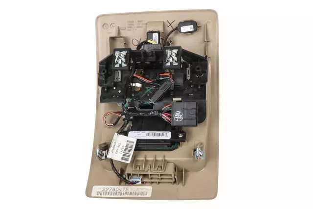 Genuine GM Light Cashmere Roof Console 22780475