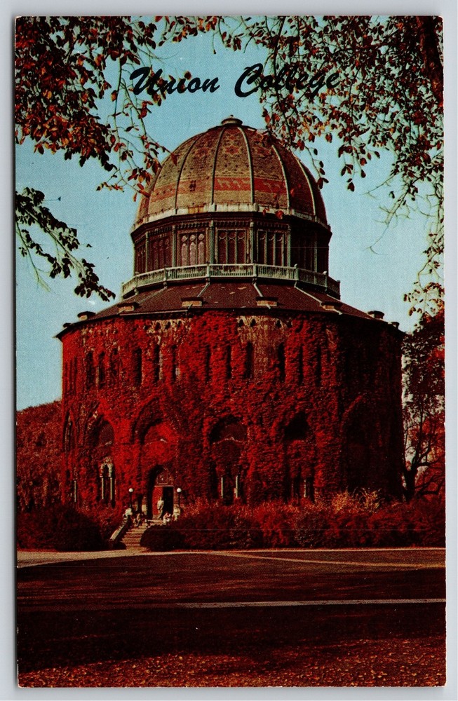 Schenectady New York~Nott Memorial Building~Vintage Postcard