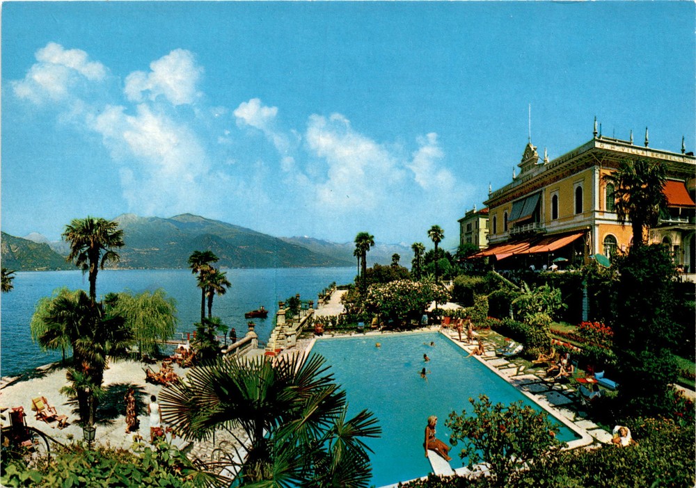 BELLAGIO, Lago di Como, GRAND HOTEL VILLA SERBELLONI Postcard