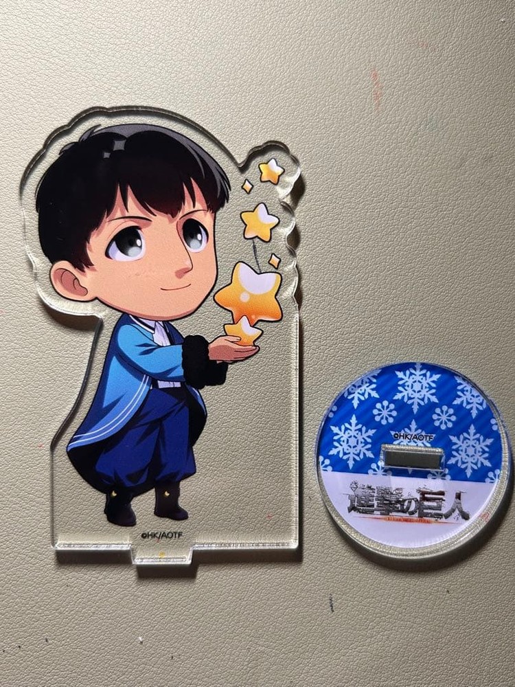 Attack on Titan Bertolt Christmas Acrylic Stand Limited Edition Puri Cafe
