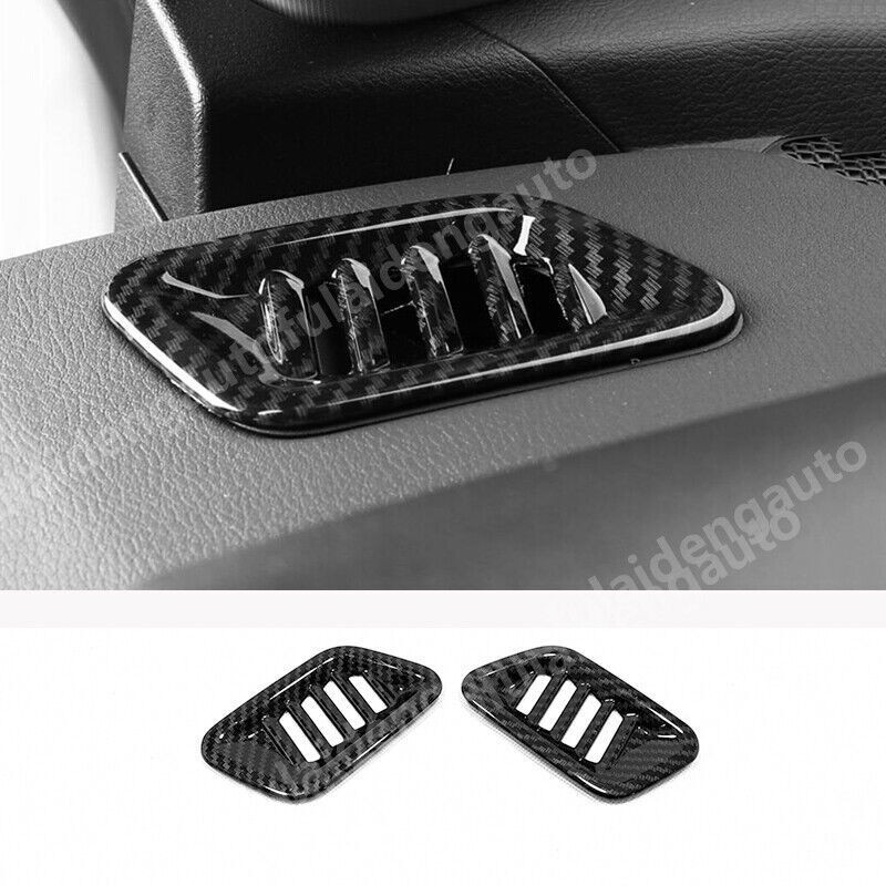 For Nissan Altima 2019-24 Carbon fiber dashboard L&R air outlet vent Cover trim