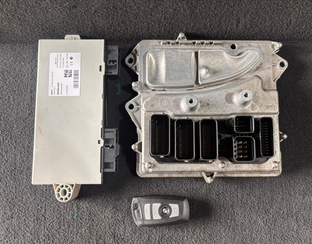 BMW N55/F10/F02/ F07   535I GT35 GT ENGINE CONTROL UNIT ECU SET - 7629420