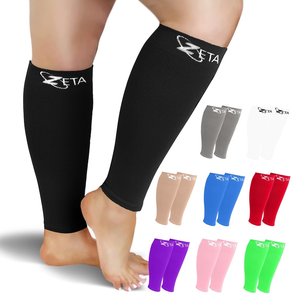 Plus Size Leg Compression Socks Wide Support Women Amazing Fit 1 Pair Sleeve