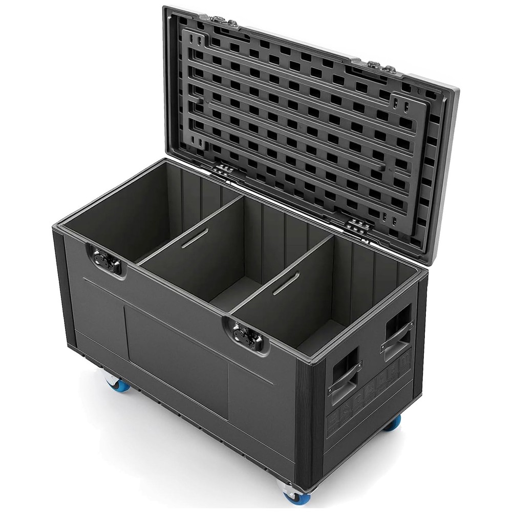 ATA Travel Utility Case 45x30x23 with wheels,flight case with dividers