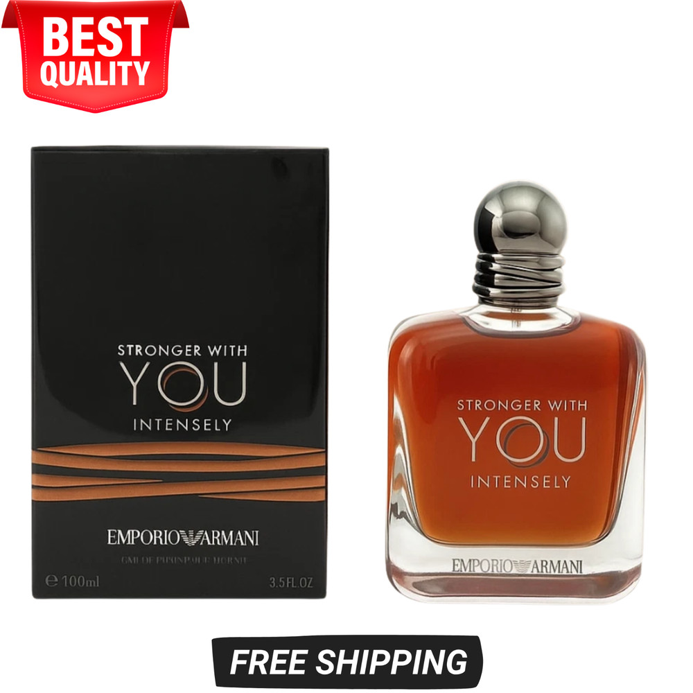 Stronger With You Intensely 3.3oz EDP for Men New & Sealed Box