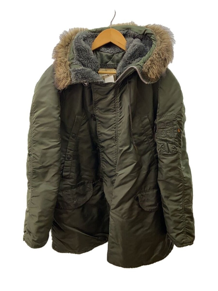 Alpha Industries Made In Usa/Flight Jacket/M/Nylon/N-3B 10101