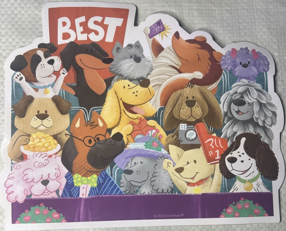 Official replacement Audience Card from Doggie Showdown by MindWare.