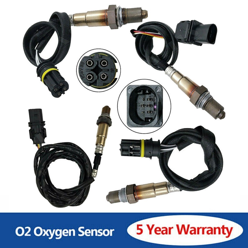 For BMW E82 E90 E91 128i 328i 328i xDrive X3 X5 4PCS Oxygen Sensor Up&Downstream