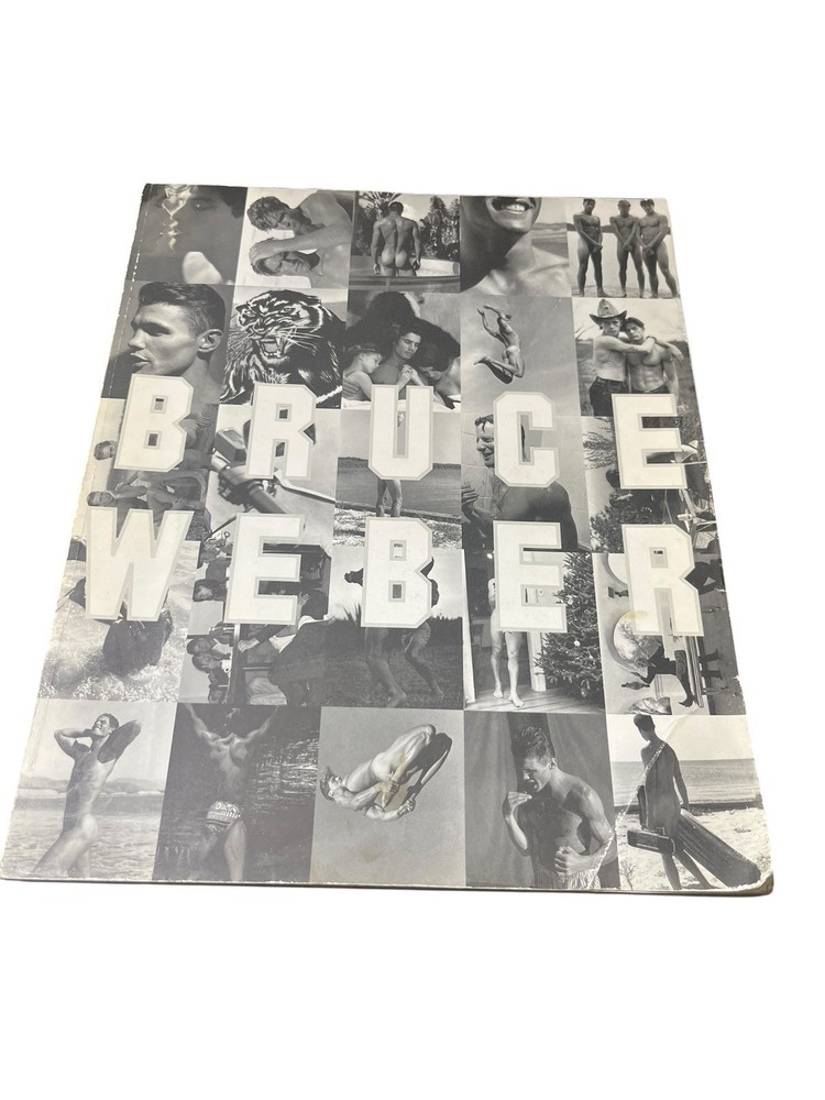 Bruce Weber BW Photography Book  - First Edition 1991 Paperback -