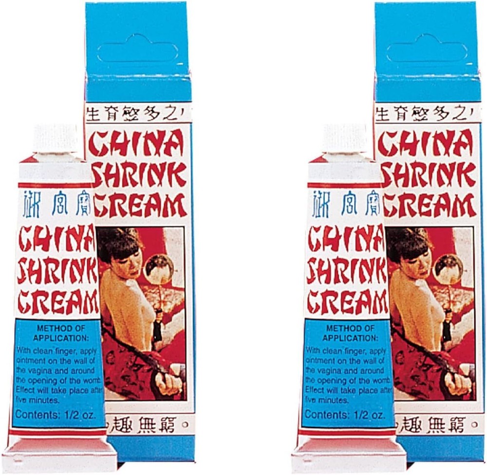 China Shrink Cream - 2 Pack 0.5 Ounces Each