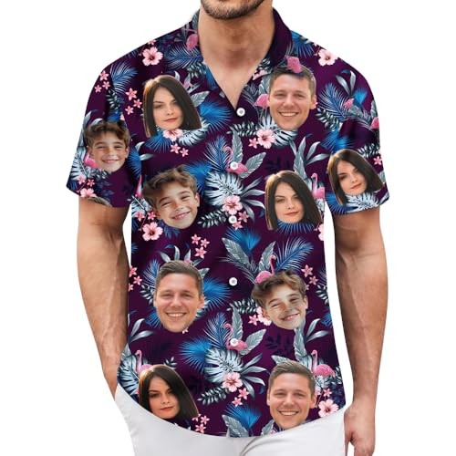 Tropical Hawaiian Aloha Shirt Men's Beach Summer Vacation Party Gift