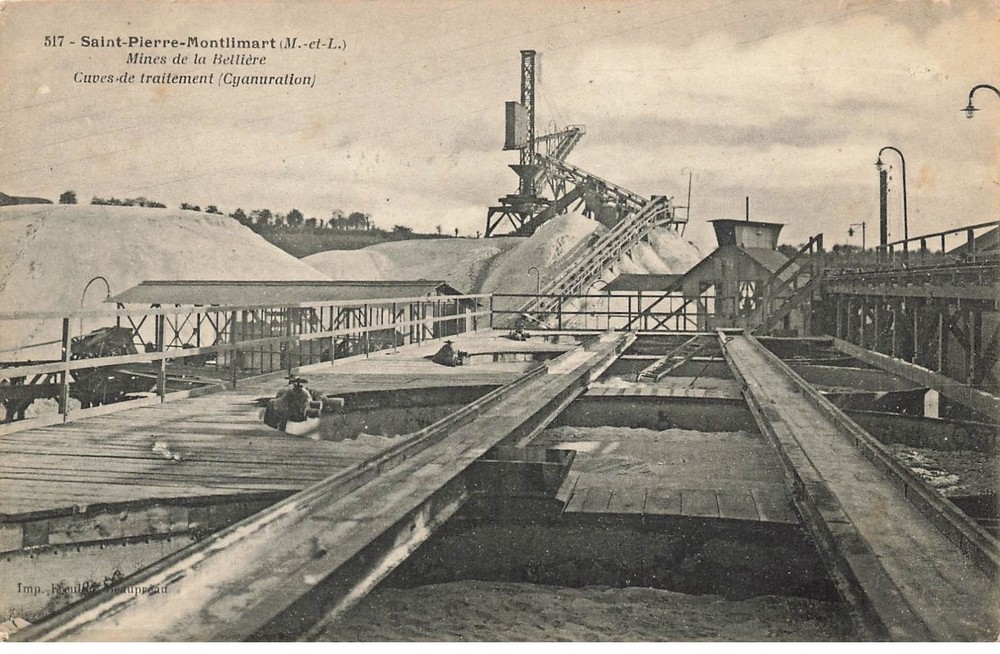 49 Saint Pierre Montlimart #27300 Mines De La Bellière Cuvées De Traitement CYA