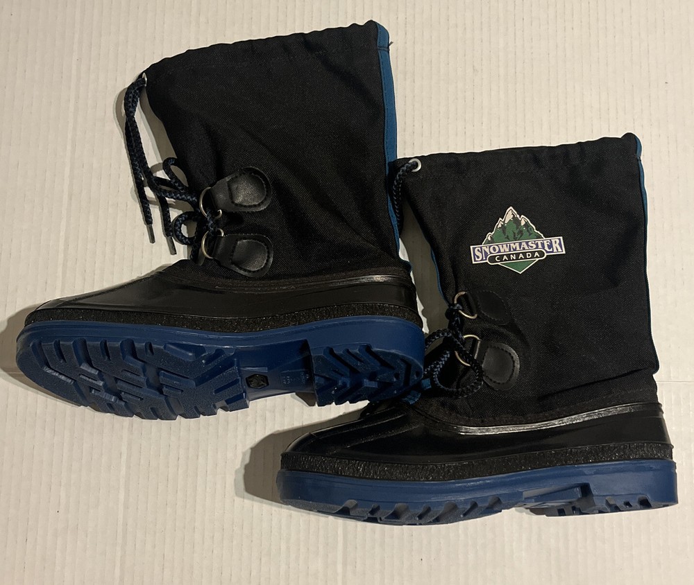 Snow Master Canada Rubber Snow Boots Size 5 M