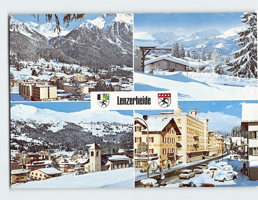 Postcard Scenes & Views Lenzerheide Switzerland