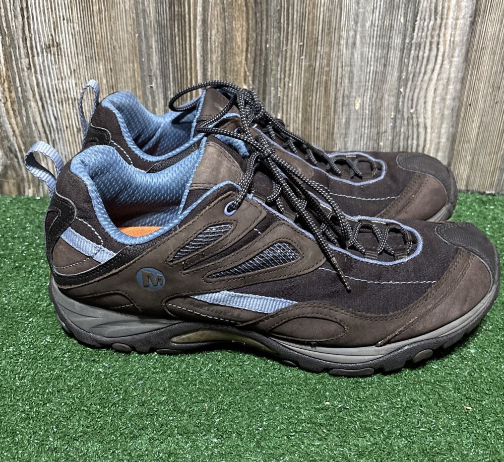 Merrell Siren Sync Brown/Periwinkle J16064 Trail Hiking Shoes Woman’s Size 9.5