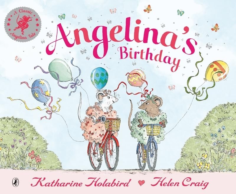 Angelina's Birthday (Angelina Ballerina) by Holabird, Katharine Paperback BookFREE US DELIVERY | ISBN: 0140568719 | Quality Books