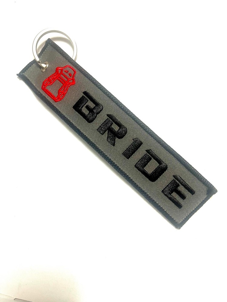 BRIDE key tags with rings