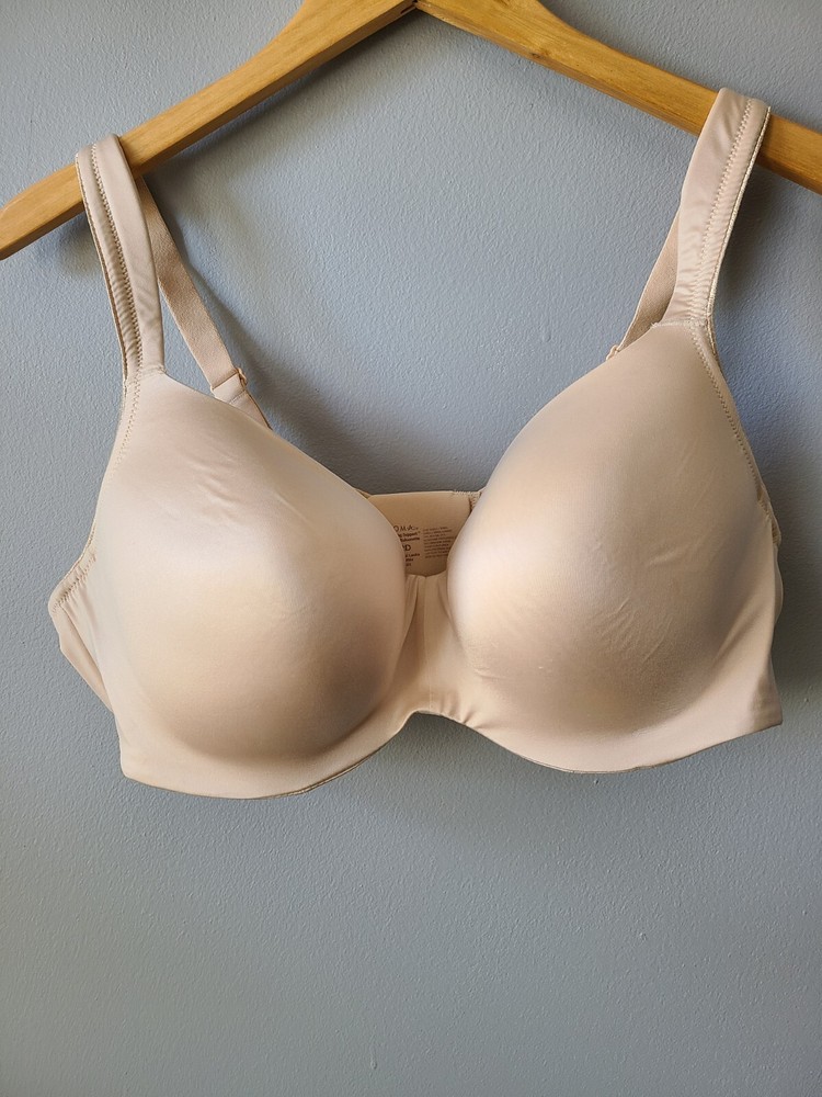 Soma Stunning Support Smooth Balconette Bra Beige 42D Underwire Full Coverage