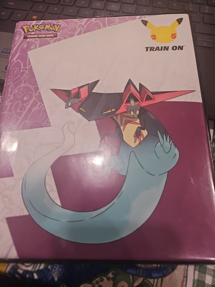Vintage Pokemon Binder with Rare Holo Cards for Collectors  
